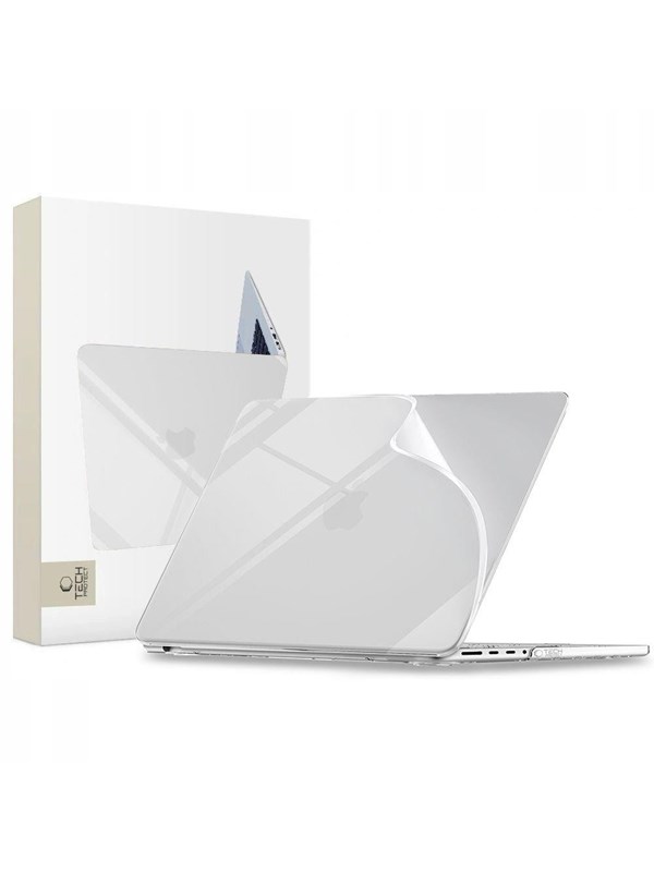 Tech-Protect Softshell Case for MacBook Pro 16" 2021 / 2023 / 2024 / 2025 / 2026 - Transparent