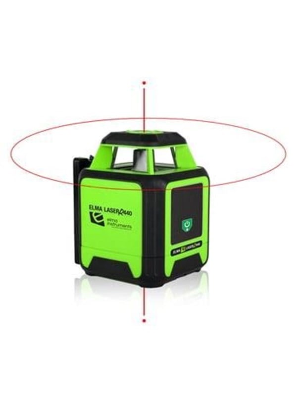 Elma Instruments Laser R440 Combo rotationslaser vandret sæt i kuffertEn-knaps simpel betjening med stativ sens