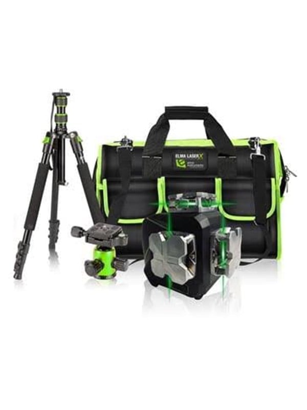 ELMA INSTRUMENTS Elma Laser X360-3 kit, linjelaser sæt med trefod og taske
