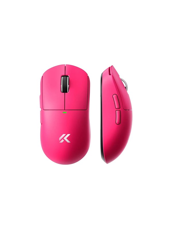 MCHOSE A5 V3 Ultra Lightweight Wireless (Berry Red) - Gaming Mus - Optisk - 5 knapper - Rød