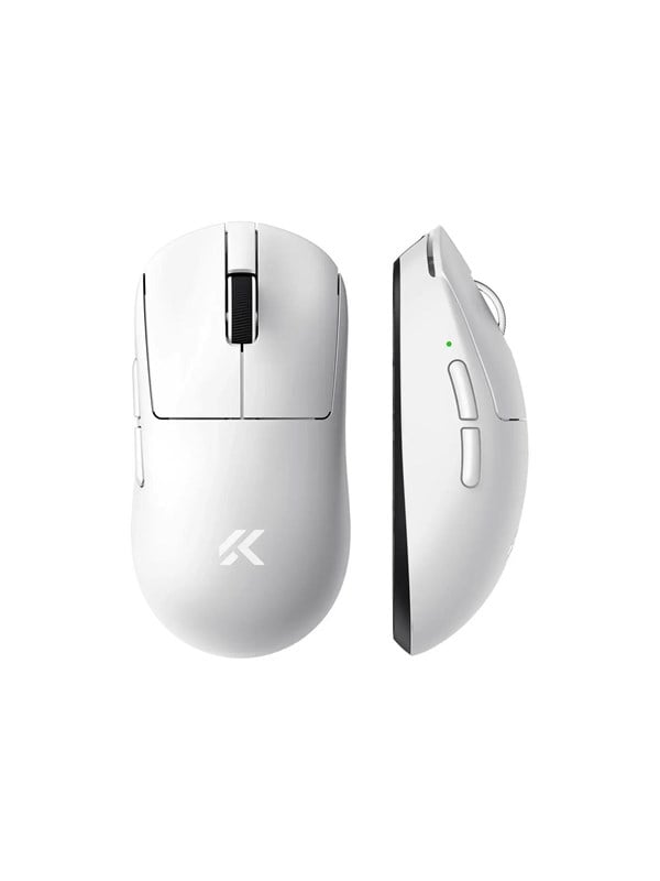 MCHOSE A7 V2 Ultra Lightweight Wireless - Gaming Mus - Optisk - 6 knapper - Hvid