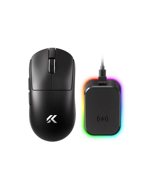 MCHOSE A7 V2 Ultra+ Lightweight Wireless - Gaming Mus - Optisk - 5 knapper - Sort