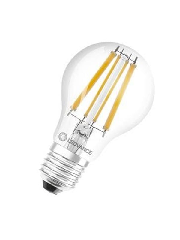LEDVANCE PERFORMANCE - LED-filament-lyspære - form: A60 - klar finish - E27 - 11 W (tilsvarende 100 W) - klasse D - varmt hvidt lys - 2700 K