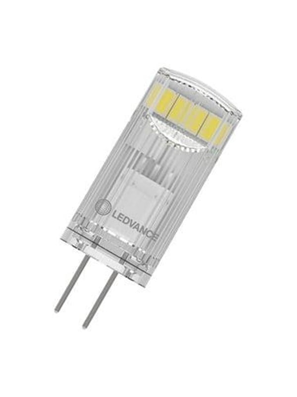 Osram LED PIN 12V P 1.5W 827 Clear G4 12 V-Niedervolt-LED-Lampen m.Stecksockel LED