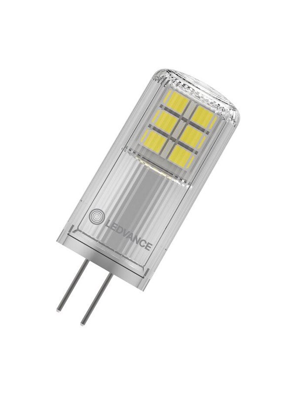 LEDVANCE Value Class PIN - LED-lyspære - form: majs - klar finish - G4 - 2.2 W (tilsvarende 28 W) - klasse E - varmt hvidt lys - 2700 K
