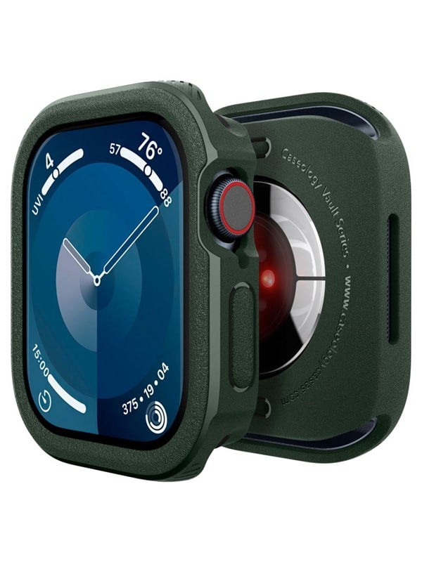 Spigen CASEOLOGY VAULT Case for Apple Watch 10 (46MM) - Green