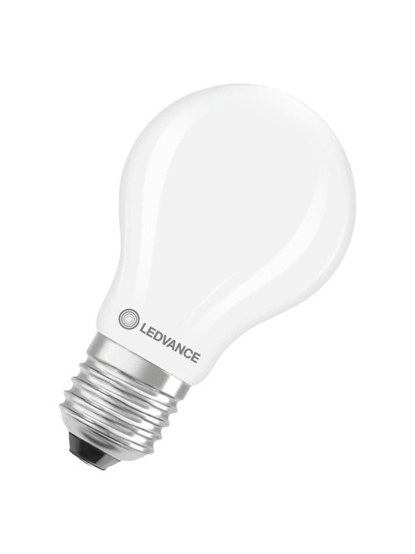 LEDVANCE LED standardpære E27, 5,9W/827, dæmpbar, varm hvid, 806 lumen (60W)
