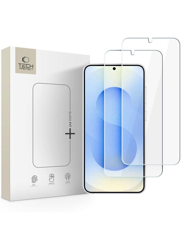 Tech-Protect GLASS FIT+ 2-Pack Tempered Glass for Samsung Galaxy S26+
