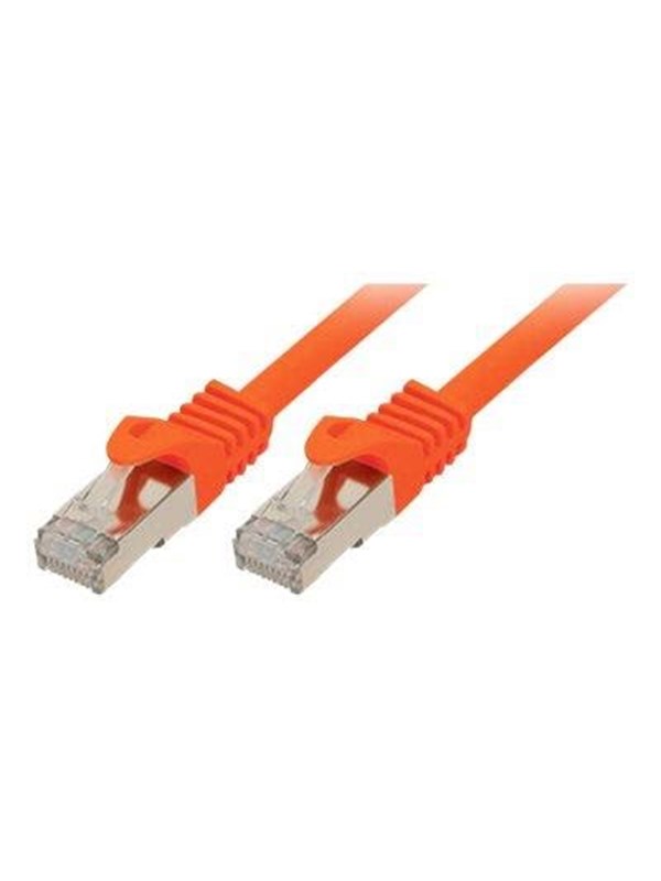 Shiverpeaks BASIC-S CAT 7 SFTP, PiMF Patchkabel Orange