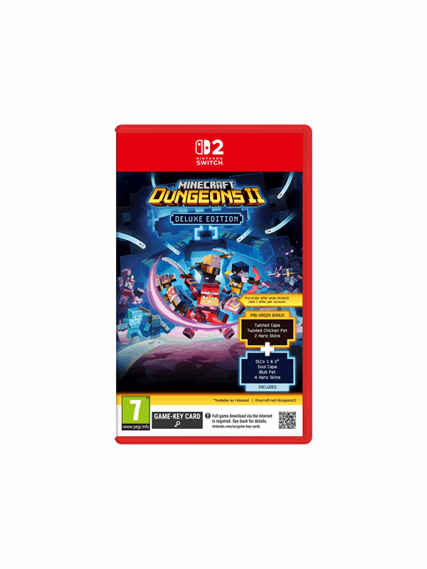 Minecraft Dungeons II (Deluxe Edition) - Nintendo Switch 2 - Action/Adventure