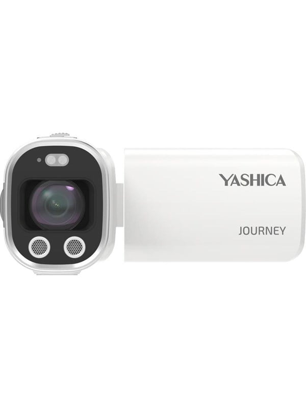 Yashica Journey Camcorder Video Camera - White Yashica Journey Camcorder Video Camera - White