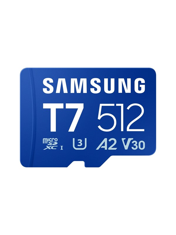 Samsung T7 microSD - 130MB/s - 512GB billede