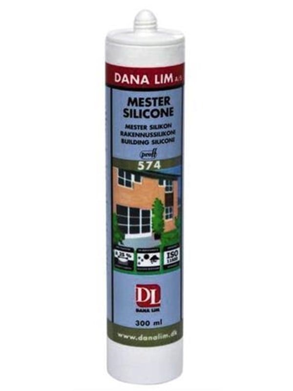 Dana Lim mestersilicone 574 hvid - 300 ml