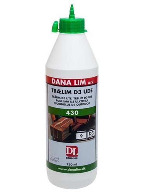 Dana Lim 430 D3 trælim udendørs hvid billede