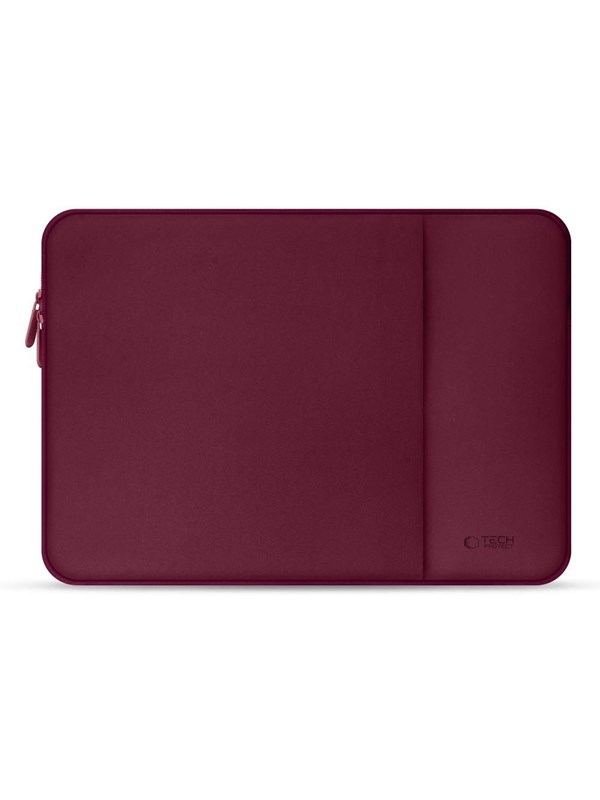 Tech-Protect Neoprene Laptop Cover 13" - Burgundy
