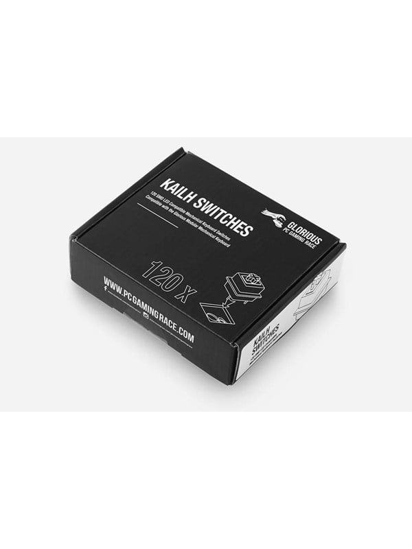 Glorious Kailh Box Hvid Switches (120 Stk) Tastatur Switch - GEEKD.dk