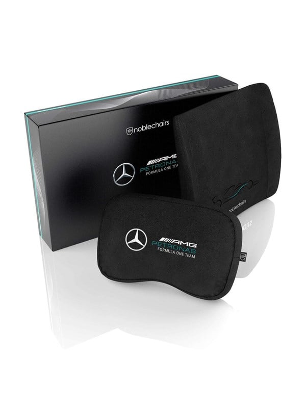 noblechairs Memory Foam pudesæt til gamingstol Mercedes-AMG Petronas Formula One Team Edition Puder - GEEKD.dk