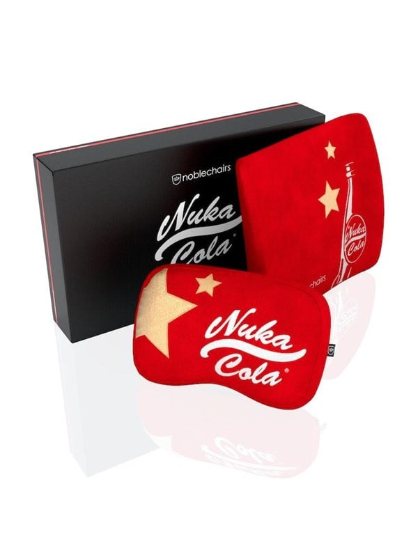 noblechairs Memory Foam pudesæt til gamingstol Fallout Nuka-Cola Edition Puder - GEEKD.dk