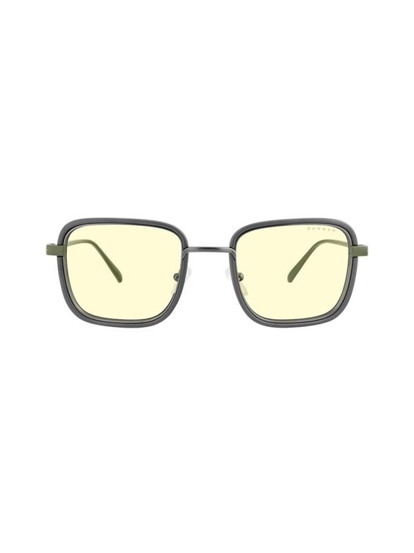 Gunnar Optiks FAL-05501, Unisex, Firkant, Klassisk, Grøn, Grå, Nylon, Rustfrit stål, 2 År