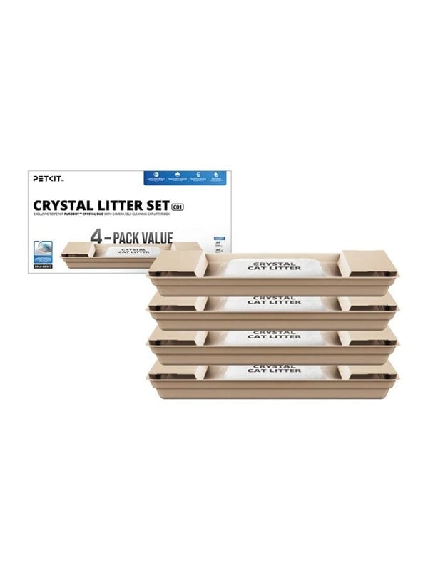 PETKIT Crystal kraikas Purobot Crystal Duo šuniui, 4 maišeliai