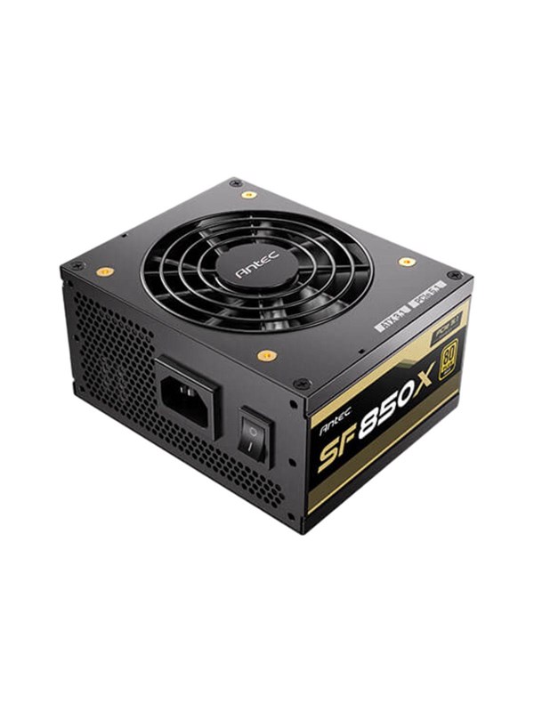 Antec SF850X - power supply - 850 Watt Strømforsyning - 850 Watt - 92 mm - ATX - 80 Plus Gold certified