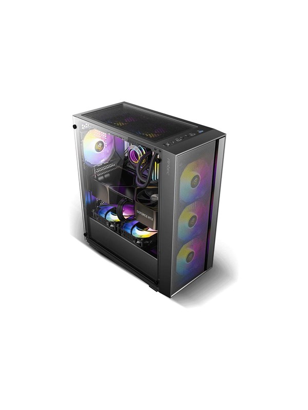 Antec AX65 ARGB - mid tower - ATX - Kabinet - Tower - Sort