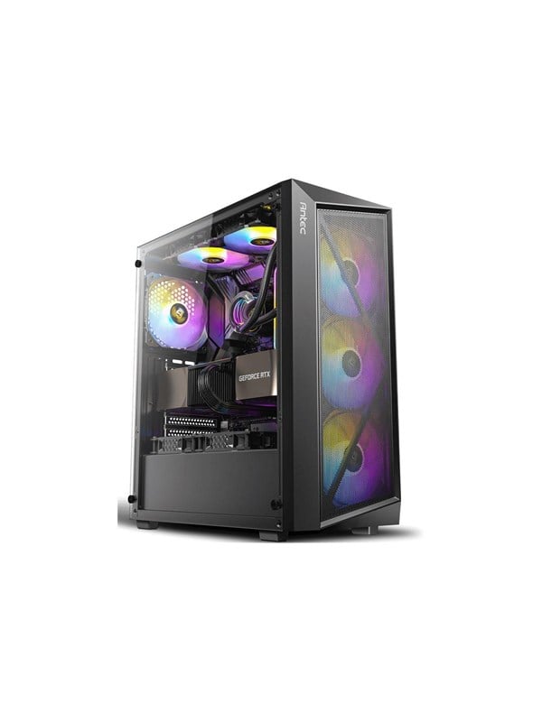 Antec AX67 ARGB - mid tower - ATX - Kabinet - Tower - Sort