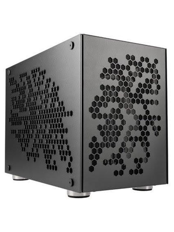 Kolink Rocket Heavy Vented Edition Aluminium Mini-ITX Case-Gunmetal Grey Kabinet - GEEKD.dk