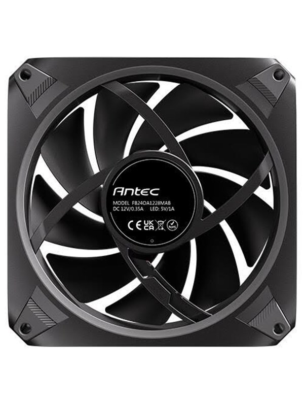 Antec Orbit 120 ARGB kabinetblæser 120 mm - sort