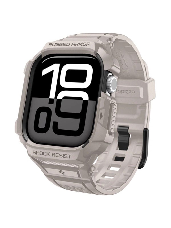 Spigen Rugged Armor Pro V2 Apple Watch Strap (46mm) - Beige