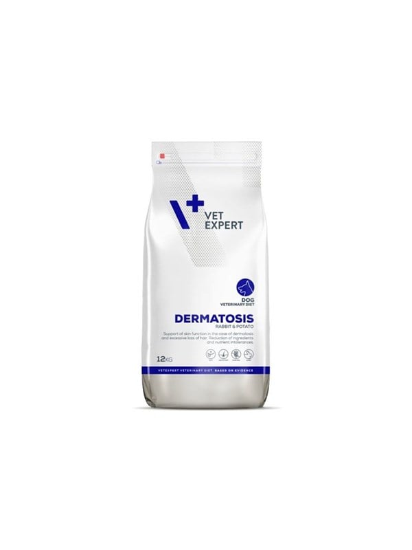 VetExpert Veterinary Diet Dermatosis Dog Rabbit & Potato - dry dog food - 12kg billede