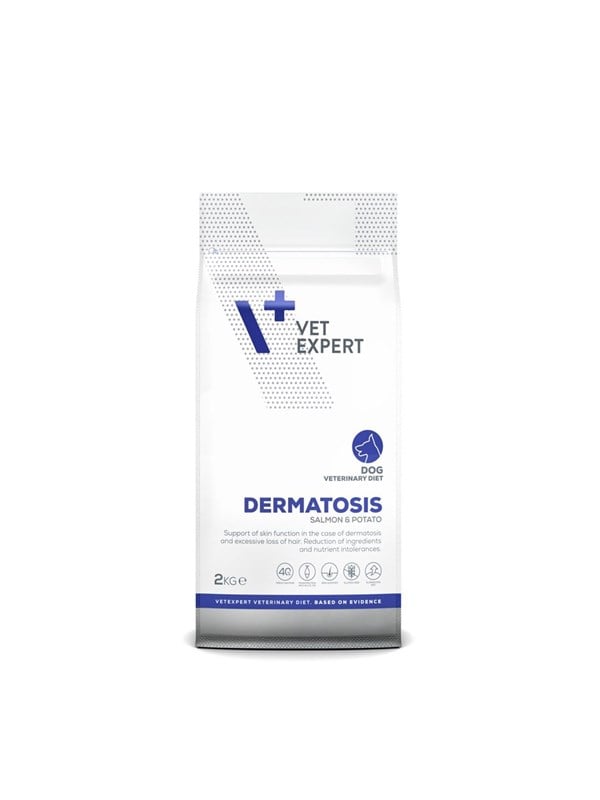 Hundefoder tørfoder VetExpert Veterinary Diet Dermatosis Laks & Kartofler 2 kg