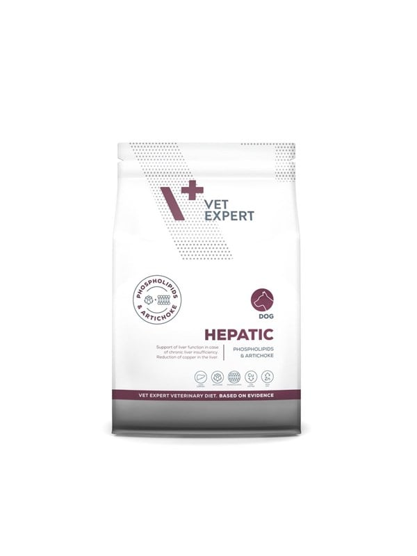 Hundefoder VetExpert Veterinary Diet Hepatic 2 kg - tørfoder