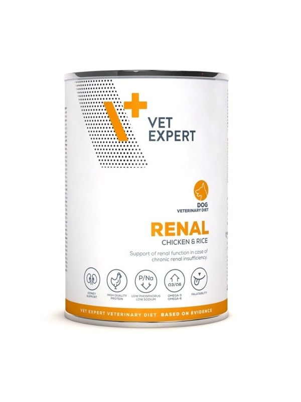 Hundefoder vådfoder VetExpert Renal Chicken 400 g