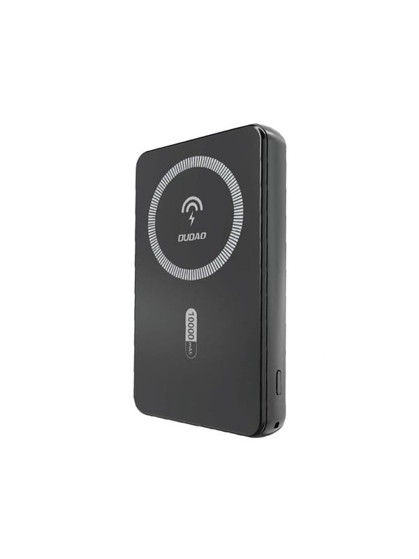 Dudao K14S Magnetic Power Bank 20W 5000mAh 1x USB-A 1x USB-C - Black Powerbank - Sort - 5000 mAh