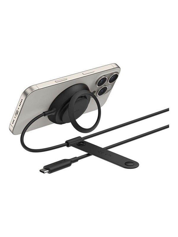 Belkin Ultracharge Magnetic Pad Qi2 25w With Kickstand 2m Sort