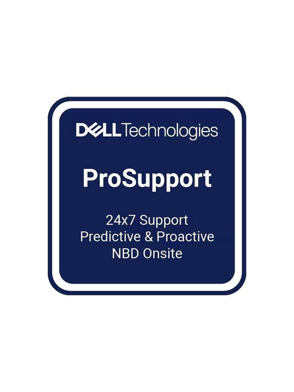 Dell Upgrade from 3Y Basic Onsite to 5Y ProSupport - extended service agreement - 5 years - on-site