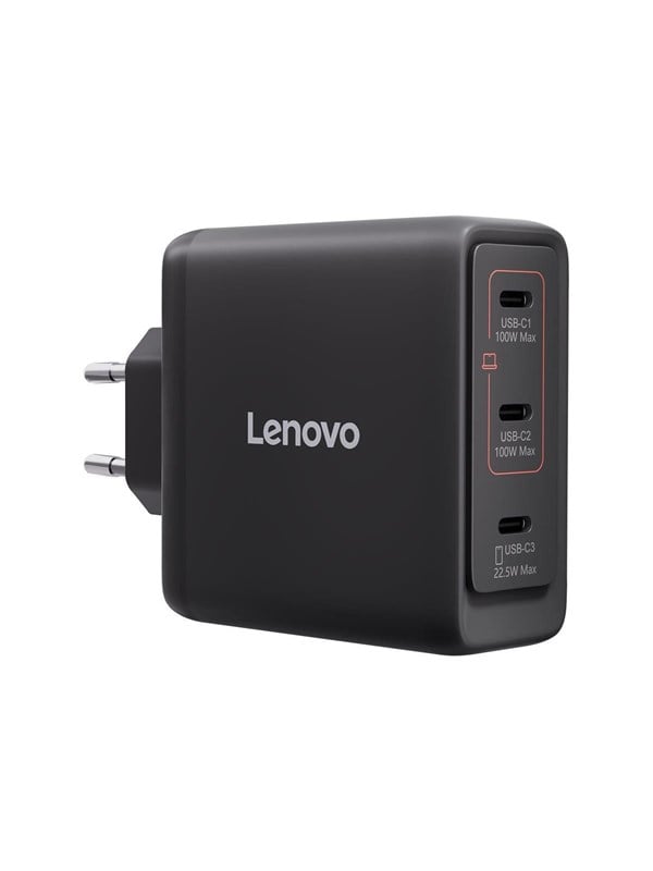 Lenovo power adapter - GaN - USB-C - 100 watt