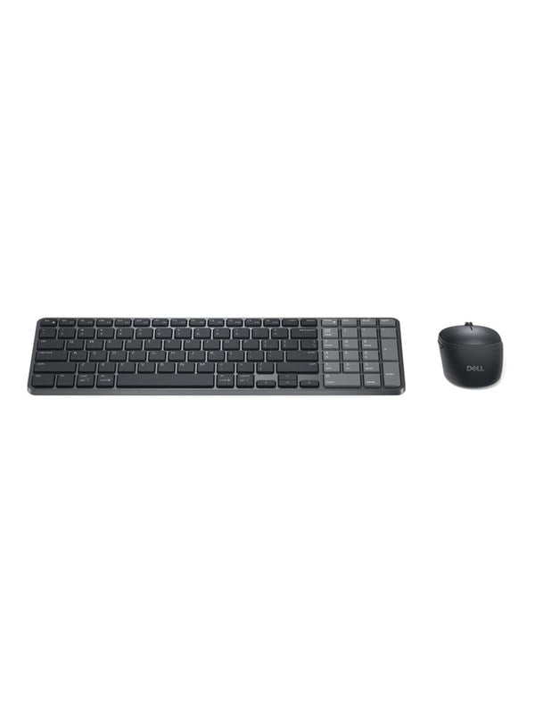 Dell Pro 7 KM746 - keyboard and mouse set - rechargeable compact - QWERTY - Spanish - black Input Device - Tastatur & Mus sæt - Spansk - Sort