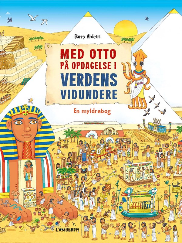 Med Otto på opdagelse i verdens vidundere - Børnebog - Hardcover