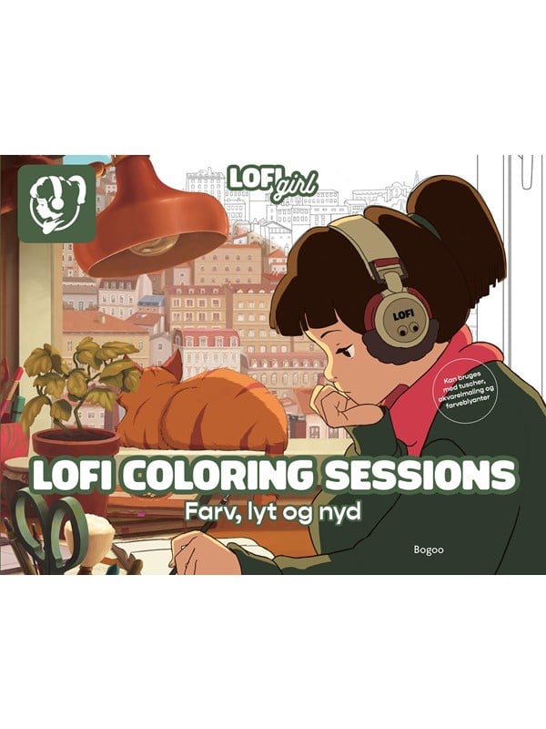 LOFI COLORING SESSIONS - Hobby - Hæftet