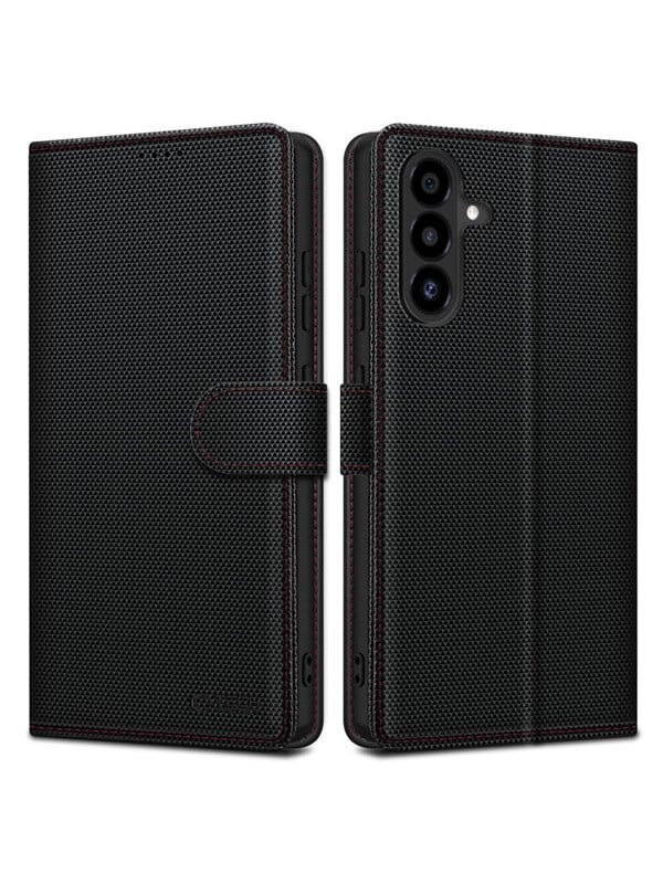 Tech-Protect Wallet RS Case for Samsung Galaxy A56 5G - Black