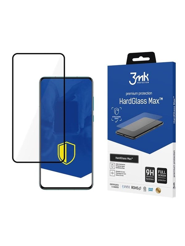 3mk Reinforced Tempered Glass HardGlass Max Black for Huawei P40 Pro / P40 Pro+