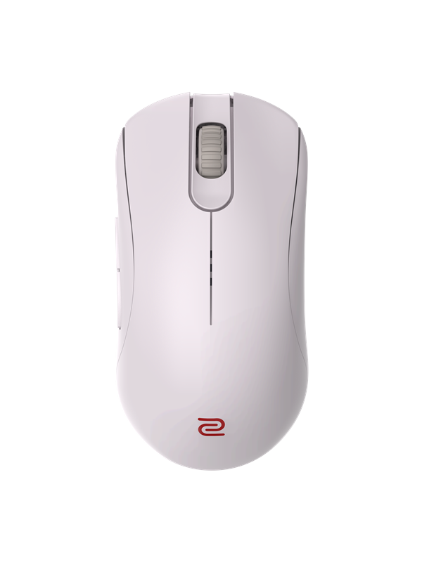 BenQ ZOWIE ZA12-DW (Small) 4K Wireless Mouse for Esports - Gaming Mus - Optisk - 5 knapper - Grå