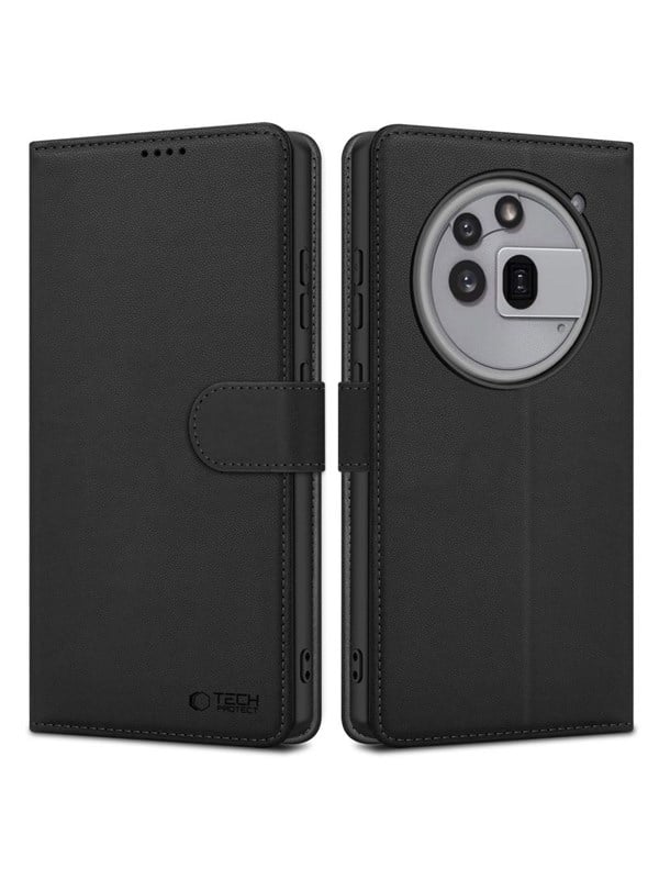 Tech-Protect Wallet Case for Nothing Phone 3A Pro - matt black