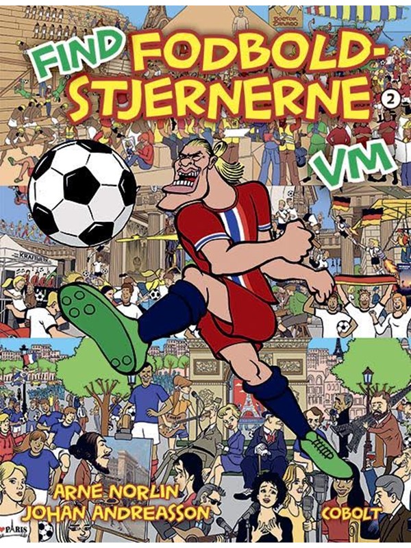 Find fodboldstjernerne 2 - Børnebog - Hardcover