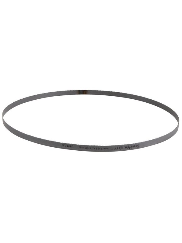 Makita Pjovimo juosta 13x0,5x1140mm, 14 Tpi, BIM, >5mm, plastikui, spalvotiesiems metalams, minkštam plienui, lietam plienui, ketui, kietam plienui ir nerūdijančiam plienui, 1 vnt. pakuotėje. 792557-2