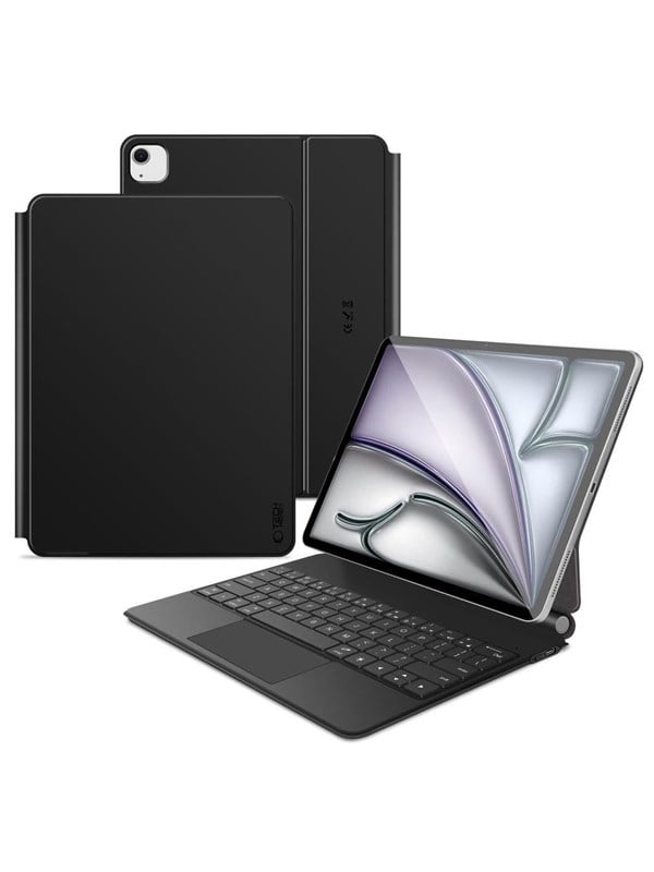 Tech-Protect Smartcase Magnetic Keyboard Case for iPad Pro 12.9" (2020 /2021/2022) / 13" (2024/2025/2026) - Black billede