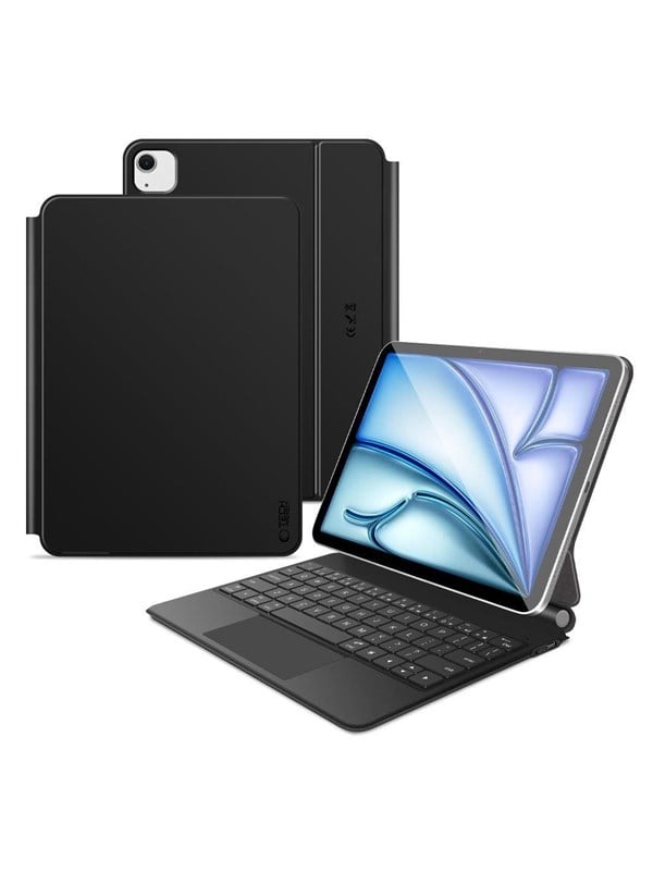 Tech-Protect Smartcase Magnetic Keyboard Case for iPad Air 10.9" (2020/2022) / 11" (2024/2025/2026) - Black