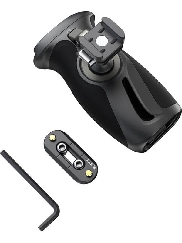 SmallRig 6405 Rotating Side Handle with "HawkLock" H21 Quick Release NATO Clamp SmallRig 6405 Rotating Side Handle with "HawkLock" H21 Quick Release NATO Clamp